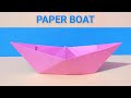 How to make a boat with paper  paper craft tabrez arts