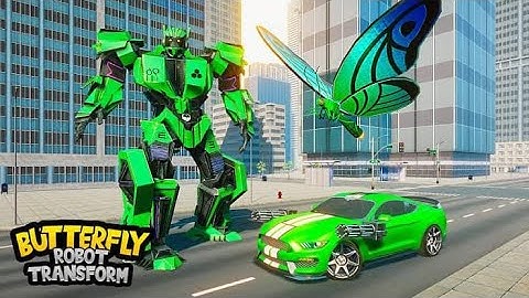 Fight On New Town Jets Fight Army Bus Robot Car Transformation Game Android Gameplay