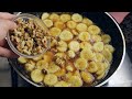 mix bananas with some walnuts! the famous dessert that drives the world crazy! ready in 5 minutes!