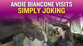 Andie Biancone Caught Up With Simply Joking And Whit Beckman
