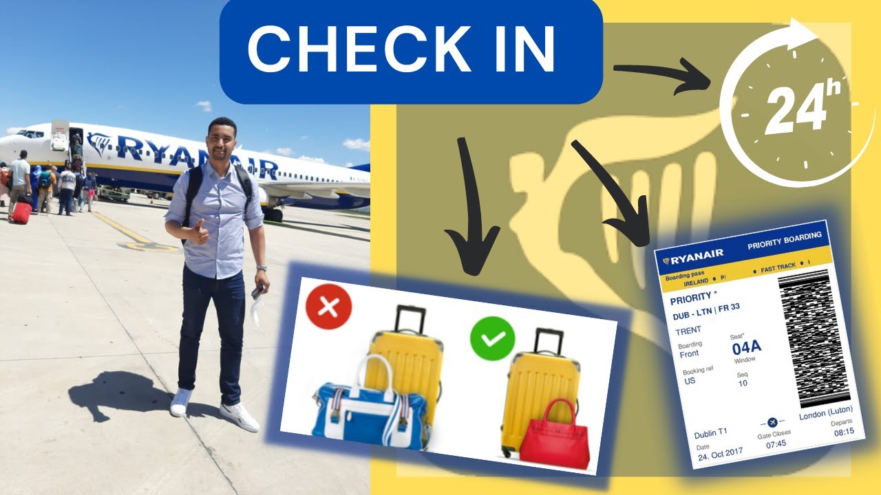 كيفية القيام بالتسجيل القبلي و نهاية الجدل  Enregistrement et embarquement - Ryanair
