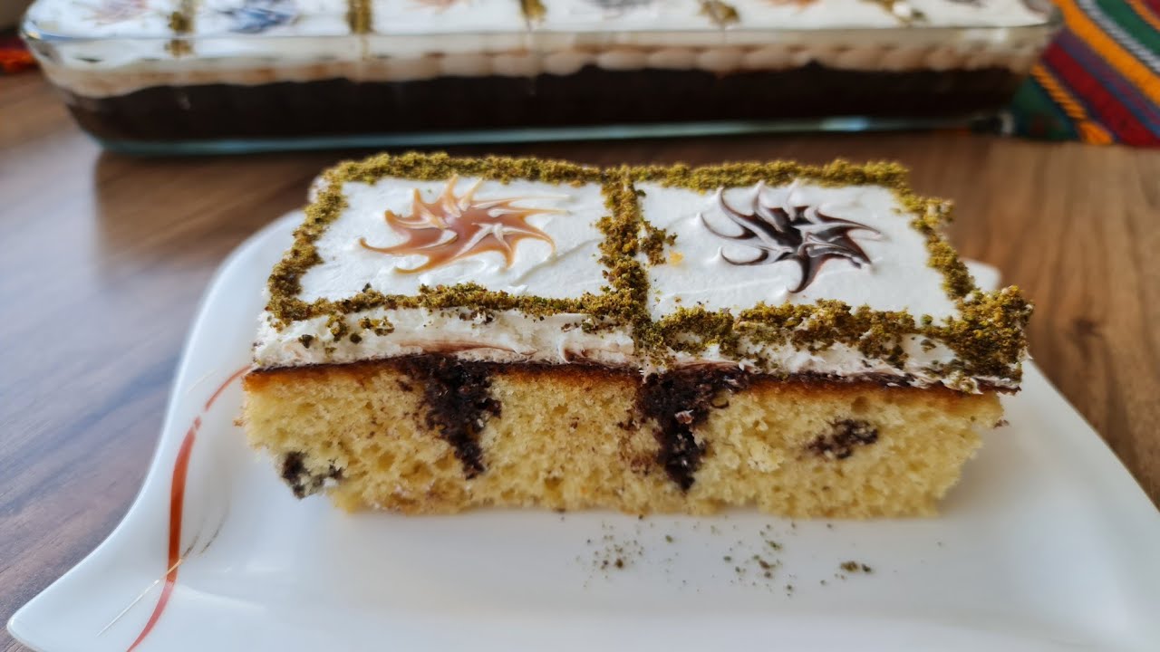 Şişleme Yaş Pasta Tadında Bir Borcam Pastası Yaptım Kİ 🧨🧨💯 ŞİŞLEME PASTA l Mutfağımdaki Tadlar