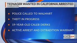 Teen wanted in California arrested in Charleston