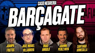 BARÇAGATE: Iñaki ANGULO, José Miguel VILLARROYA, Juanma PÉREZ, Juanpa FRUTOS y Santiago ARMESILLA