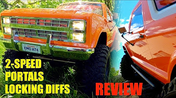 My First RC Crawler - Cross RC AT4 EMO - Review & Real Torture Test