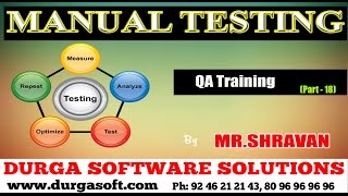Manual Testing || Quality Assurance || QA Training Part - 18 Profile