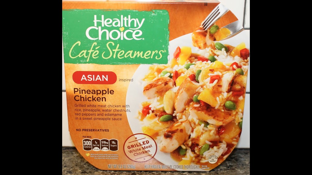 Healthy Choice Café Steamers Pineapple Chicken Review 