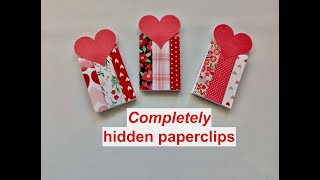 Completely hidden paperclips   #wednesdayembellies #enjoyredwithus