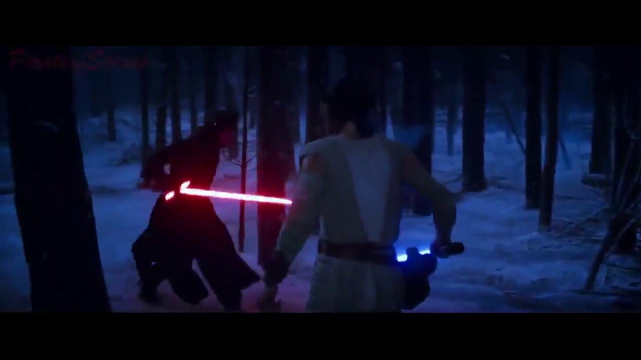 Star Wars: The Force Awakens - Rey & Finn V Kylo Ren