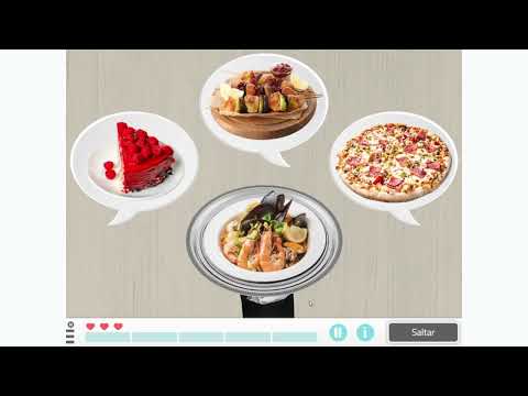 Ejercicio para fomentar la atención y el control de impulsos: Camarero en acción