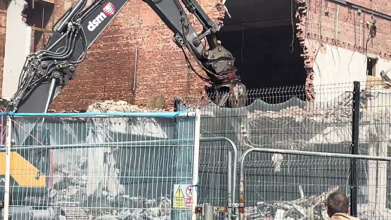 Blackpool police station and courts demolition part 1 30/4/25