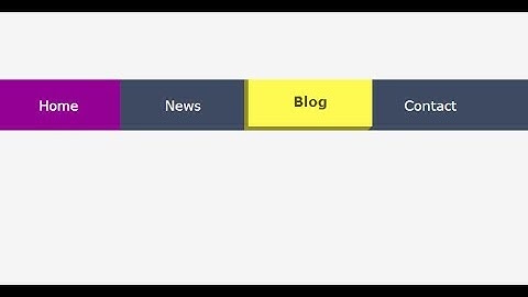 3D transform navbar with hover || html and css