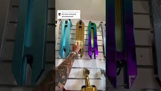 AMAZING Gold & Blue Stunt Scooter! 🔥 This BLEW UP Tik Tok! 🤯 screenshot 5