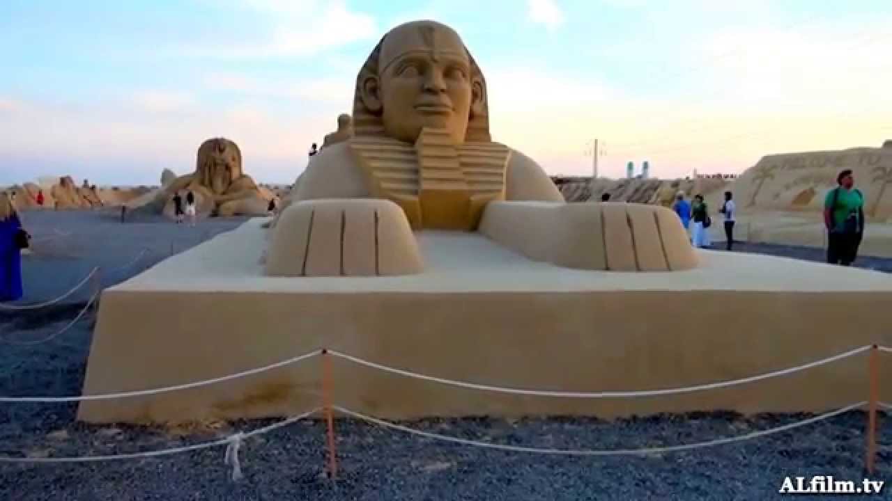 Хургада, Египет. Музей песочный город (Sand City)