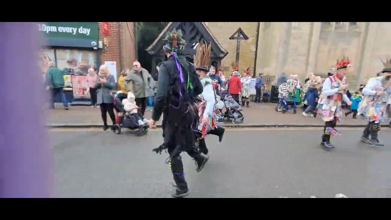 White Ladies Aston at Stony Stratford Christmas Lights Switch On 30th November 2024 with BMM