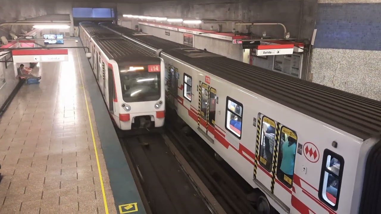 Santiago de Chile Estación Unión Latinoamerica Dic.2021.
