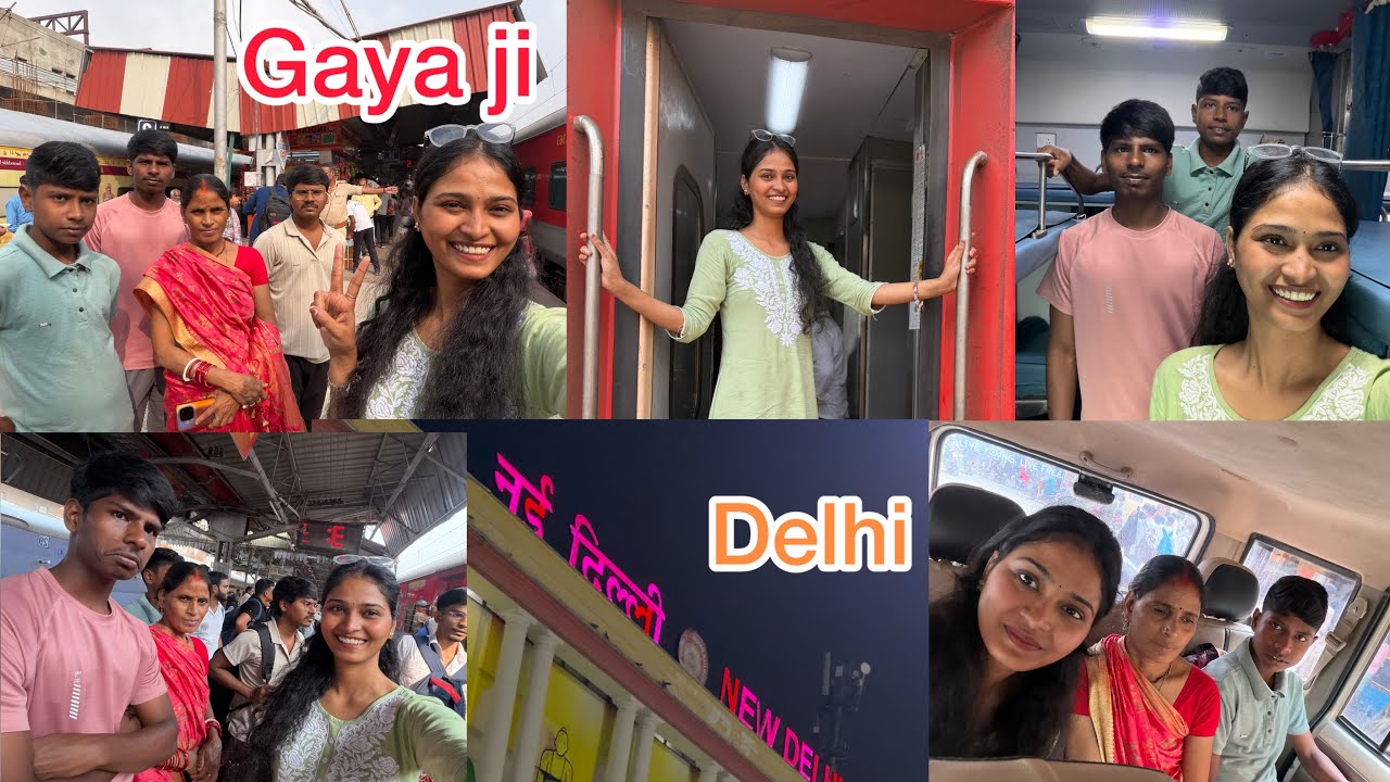 Gaya ji से delhi !! Chhathpuja khtm😒Let’s back to the work !! 