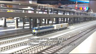 TOMIX 7135 JR EF65 2000形電気機関車 X TOMIX 8756 JR コキ107形貨車 運轉所 : 香港Khaho 咔好鐵道模型店 (尖沙咀K11 MUSEA店)