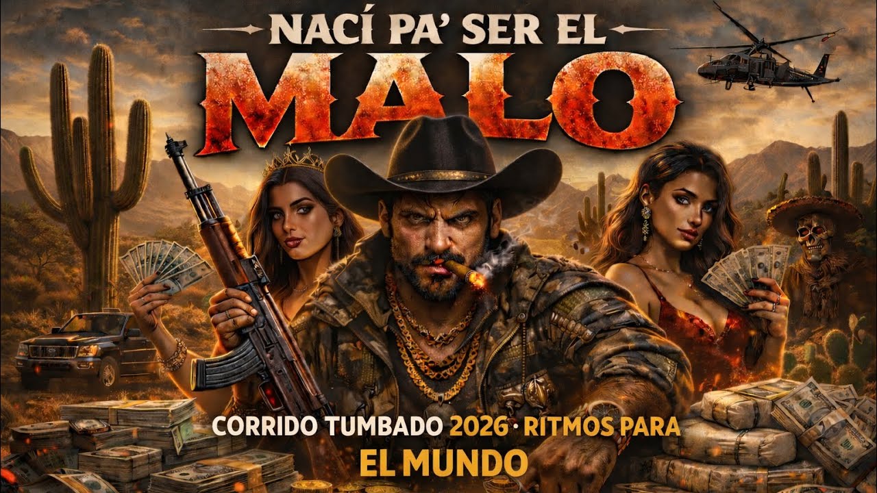 ⭐ Nací Pa’ Ser el Malo – Corrido Tumbado 2026