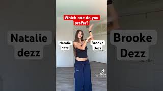 Brooke monk pokes fun at Natalie’s obsession with Sam dezz #samdezz #nataliereynolds #brookemonk