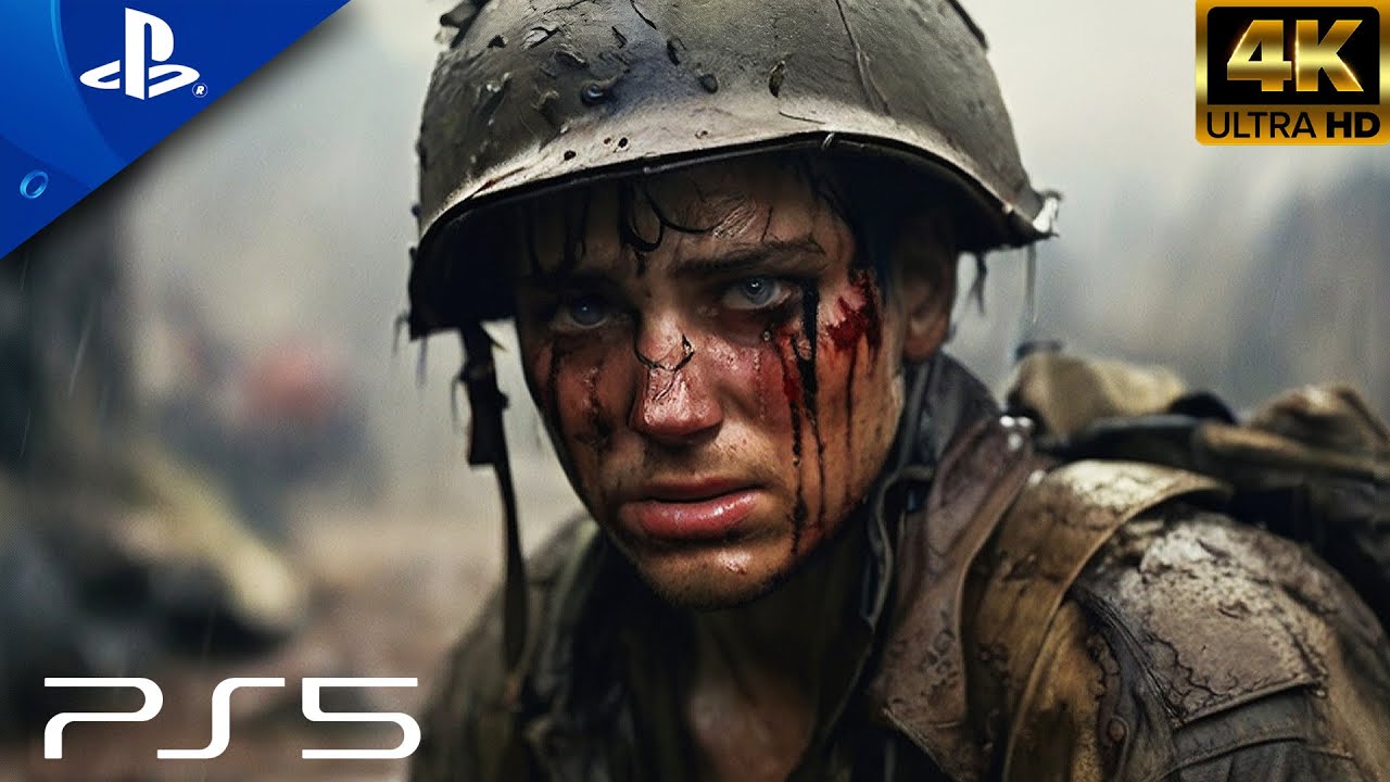 Tiger tank gun attacks 1942 | IMMERSIVE REALISM: "Max Settings Game-play" [4K 60FPS HDR] Battlefield