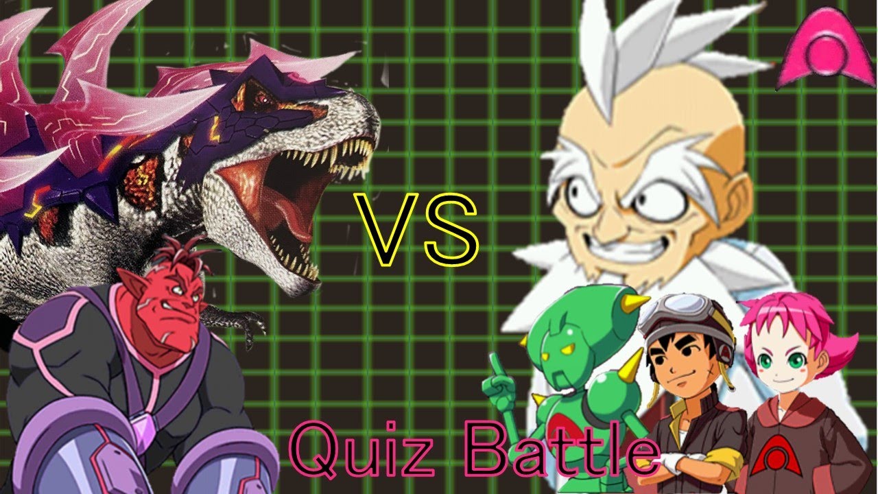 恐竜キング 】ギガスJA アクト団クイズ大作戦！(AlphaGangQuizStage