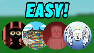 The Cloud Glove Made THESE Badges EASY | Slap Battles
