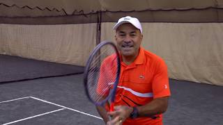 Improve Your Game with Larri Passos Tip #2: Forehand Racket Preparation