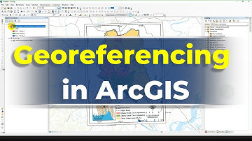 Georeferencing Map in ArcGIS || Georeference an Image or a Scanned Map using ArcMap