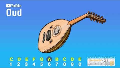 Oud - play with keyboard numbers