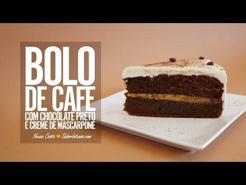 Vídeo: Bolo De Mascarpone De Chocolate