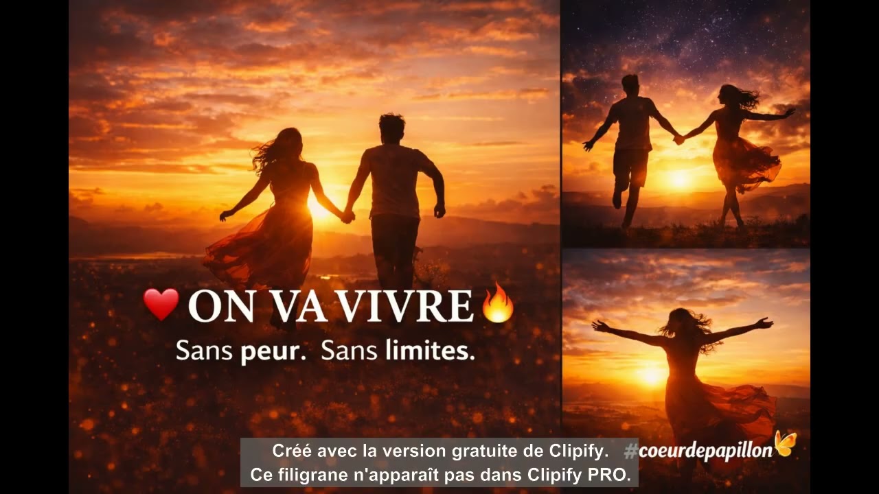 On va vivre ❤️🔥 | Hymne à l’Amour et à la Liberté | Chanson Française Inspirante