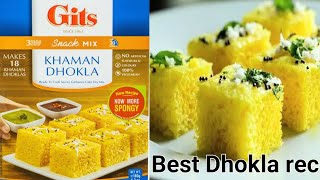 Full Gits khaman dhokla recipe Instant khaman nylone dokhla recipe How tomake perfect Gits khaman dhokla News