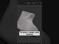 don't ignore this in fabric Sculpting