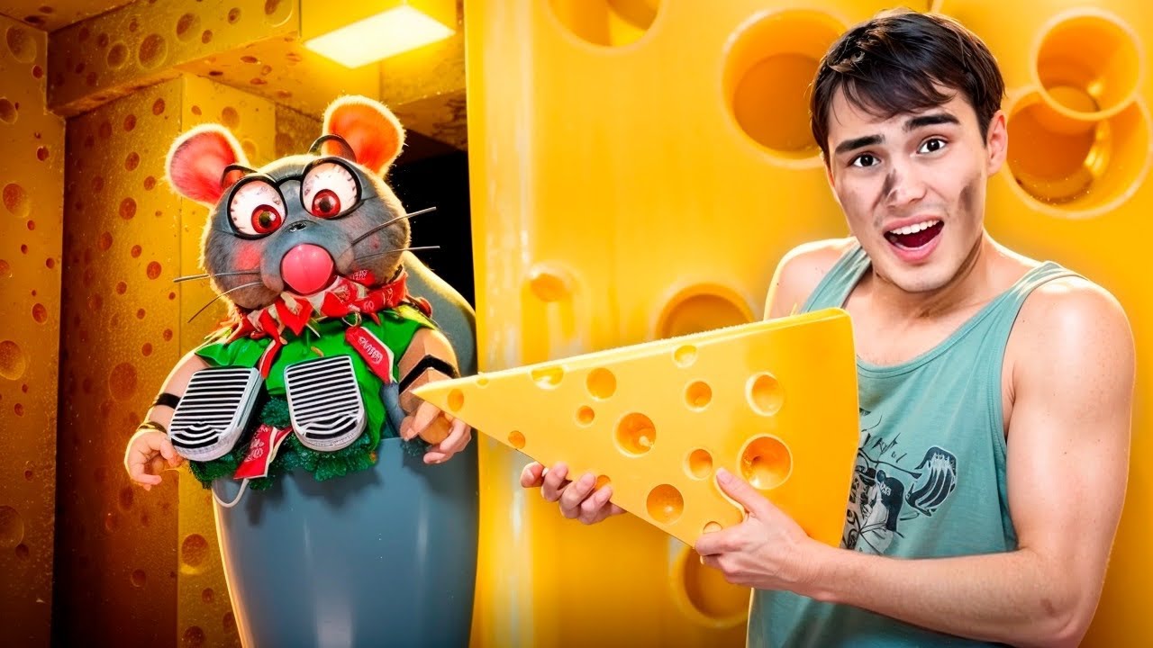 РОБЛОКСТА ҮЛКЕН ТЫШҚАННАН ҚАШТЫМ 😱 ЛАБЕРИНТТІ ӨТТІМ 🤪 БРЕЙНРОУТ ♥️ МОЛЖАН VS ТЫШҚАН 👊🏻