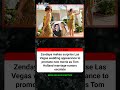 Zendaya makes surprise Las Vegas wedding appearance to promote new mo #Celebrity #Hollywood #Shorts