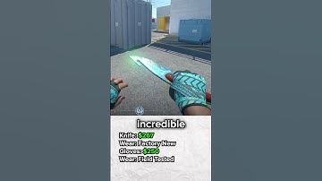 Top 5 CS2 Gloves+Knife combos under $500🤑 #cs2 #skins #knife #gloves