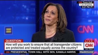Kamala Harris at CNN's Equality Town Hall: "I hear you."