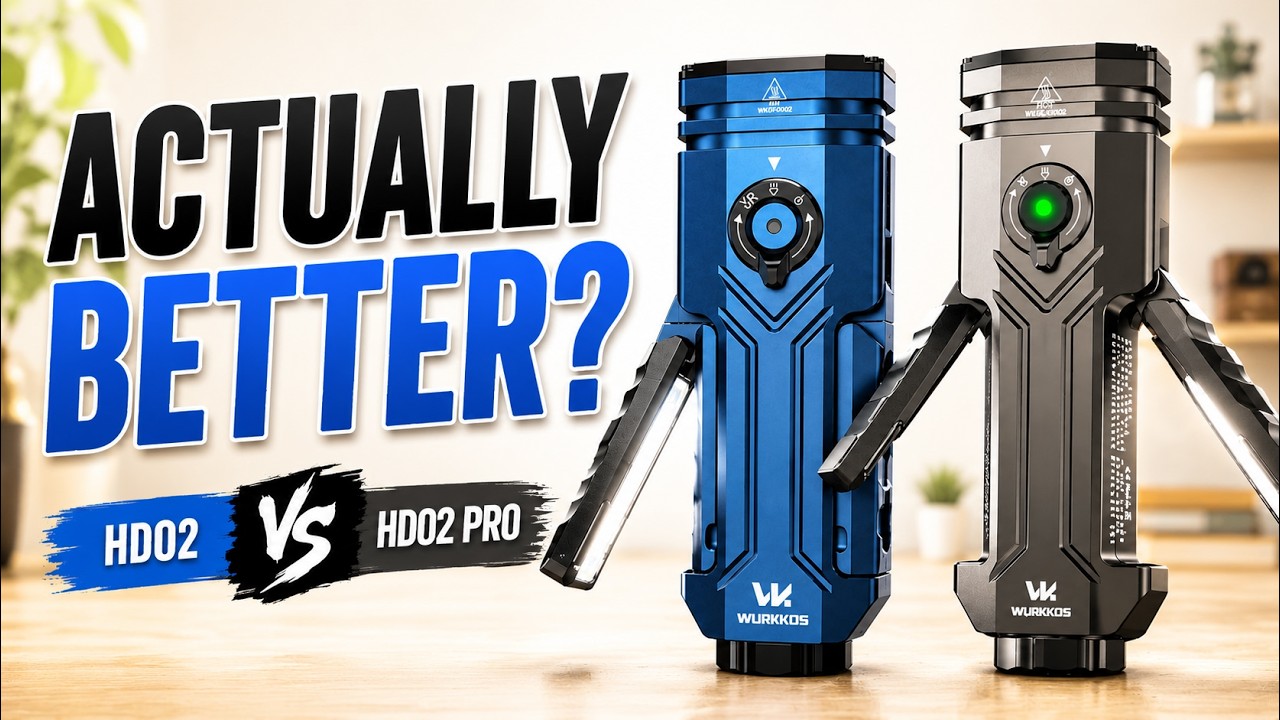 Wurkkos HD02 Pro vs HD02: Is It Actually Better?