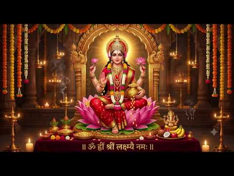 ॐ ह्रीं श्रीं लक्ष्म्यै नमः | Goddess Lakshmi Mantra