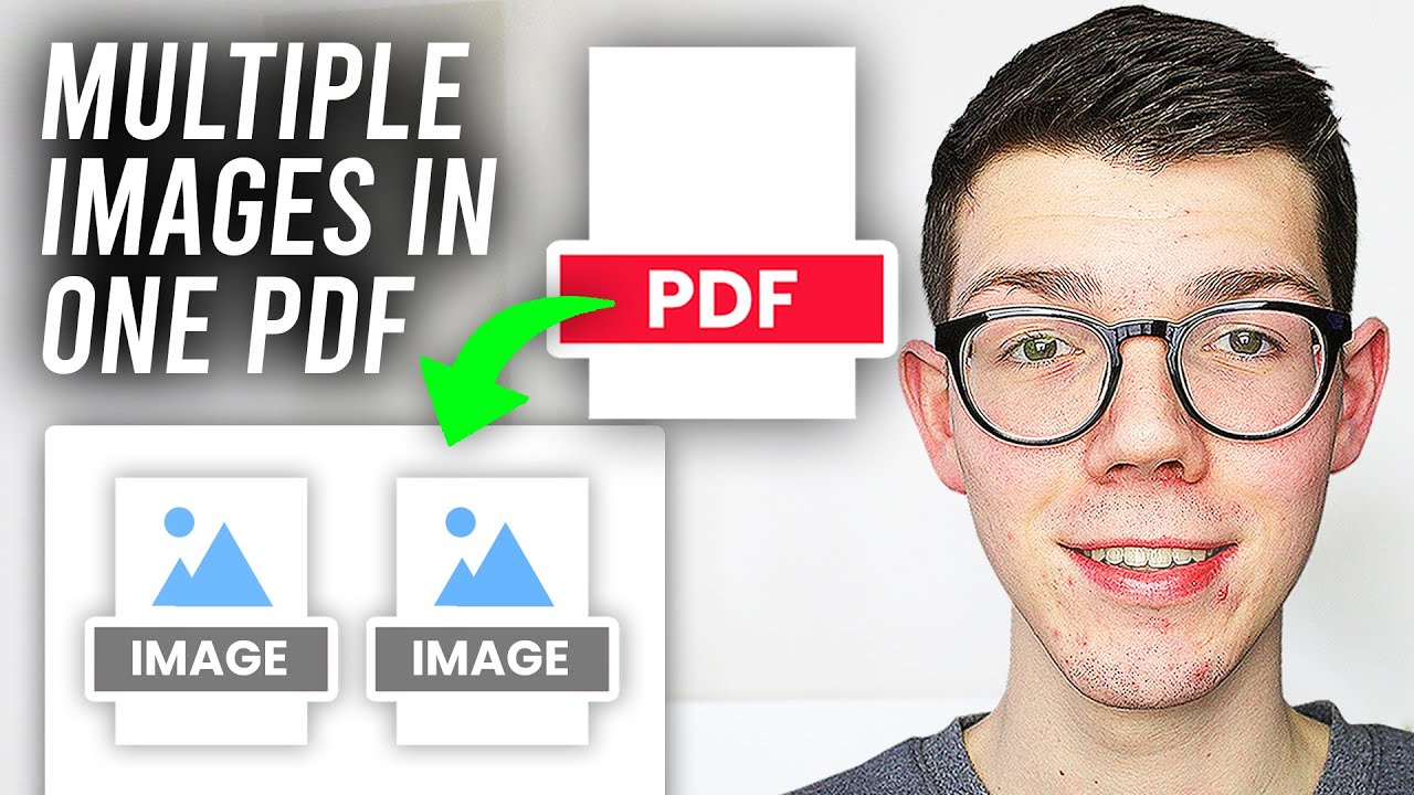 How To Convert Multiple Images Into One PDF - Full Guide - YouTube
