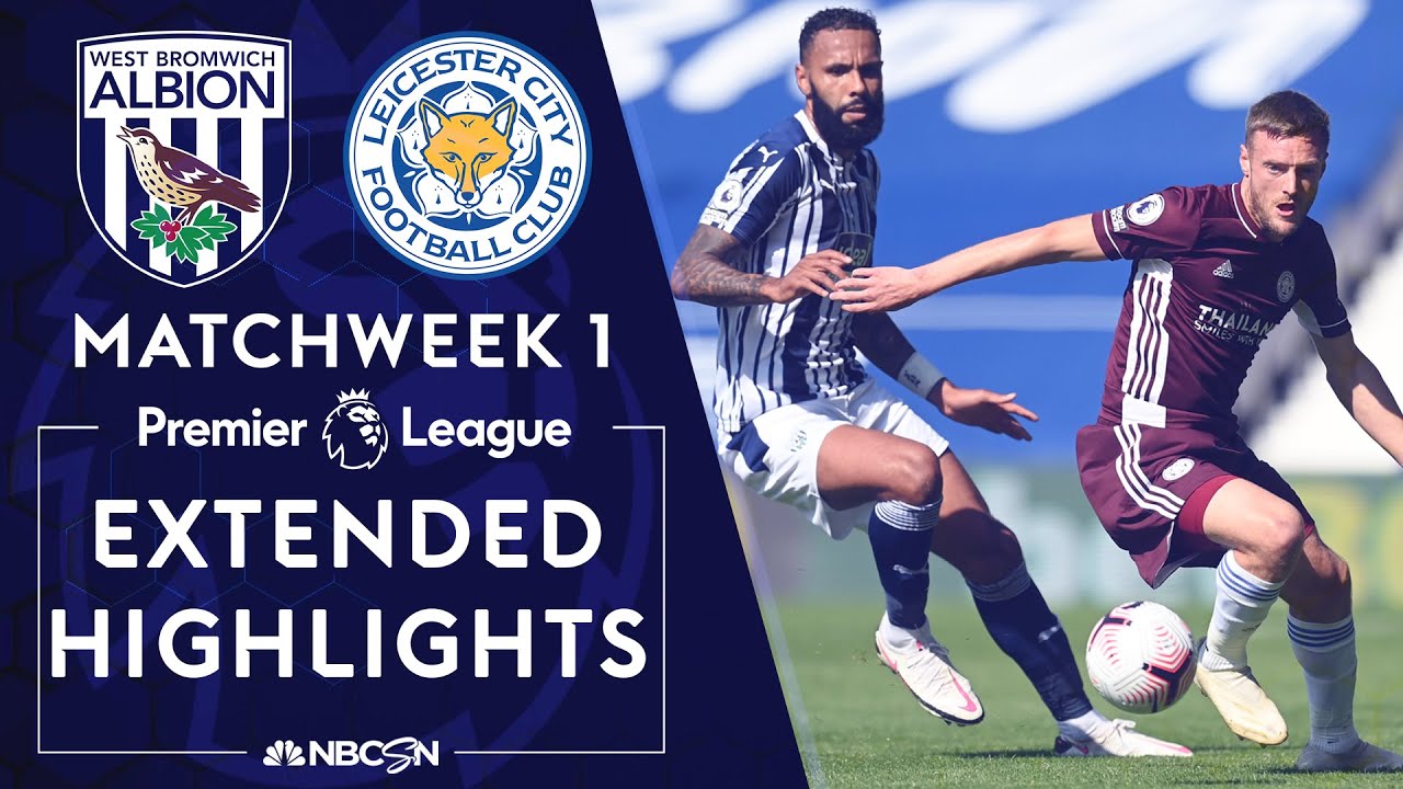 Vs west brom leicester ⚽ Leicester