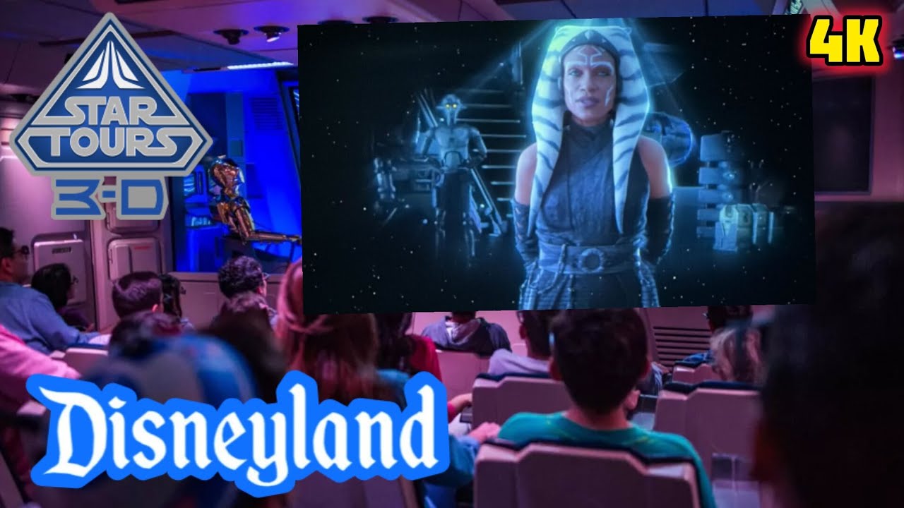 Star Tours Disneyland Full Ride 4K POV | Disneyland Rides 2025