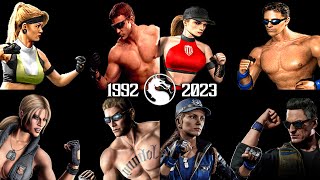 Evolution of Sonya vs Johnny Cage fight MK - MK11 | 2K 60FPS