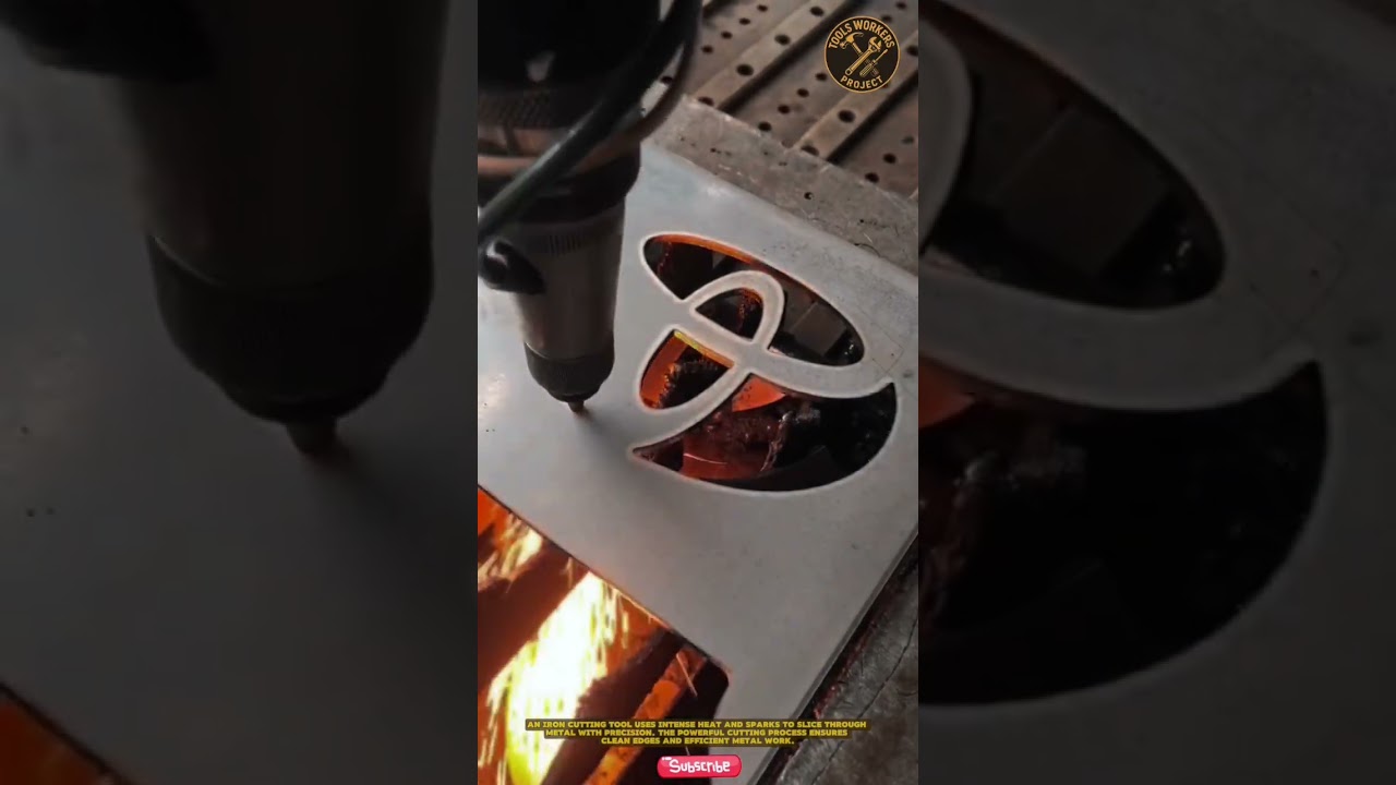 Welding-Type Iron Cutting Tool 🔥⚙️ | Fast & Precise Metal Cut 