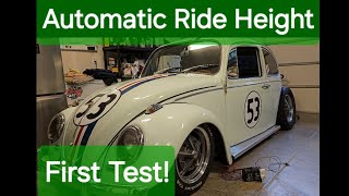 Herbie Update- Automatic Ride Height First Test!