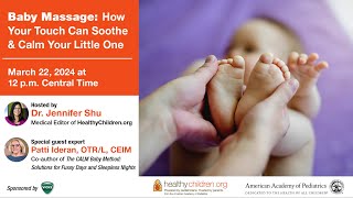 Baby Massage: How Your Touch Can Soothe & Calm Your Little One | AAP