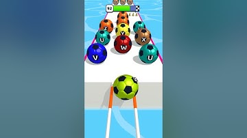 ⚽ A-Z Run Level 92 - gameplay walkthrough (Android apps) #shorts #games