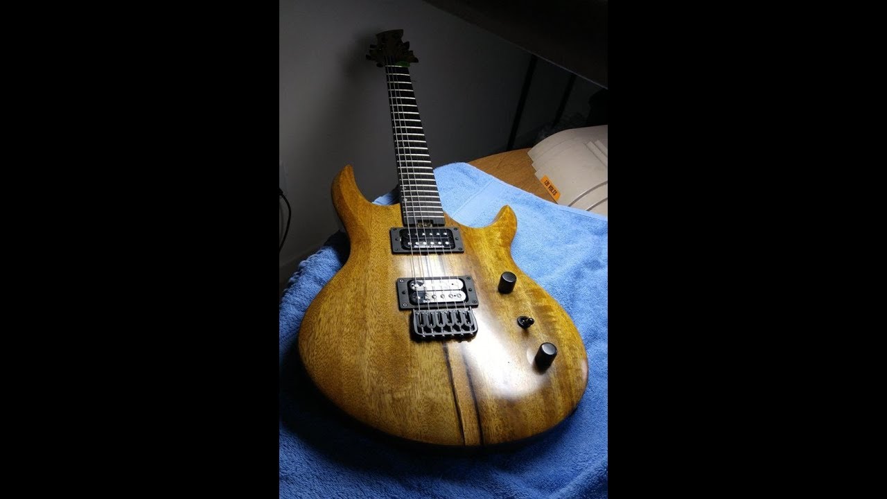 Mango 6 String Electric Guitar Build YouTube