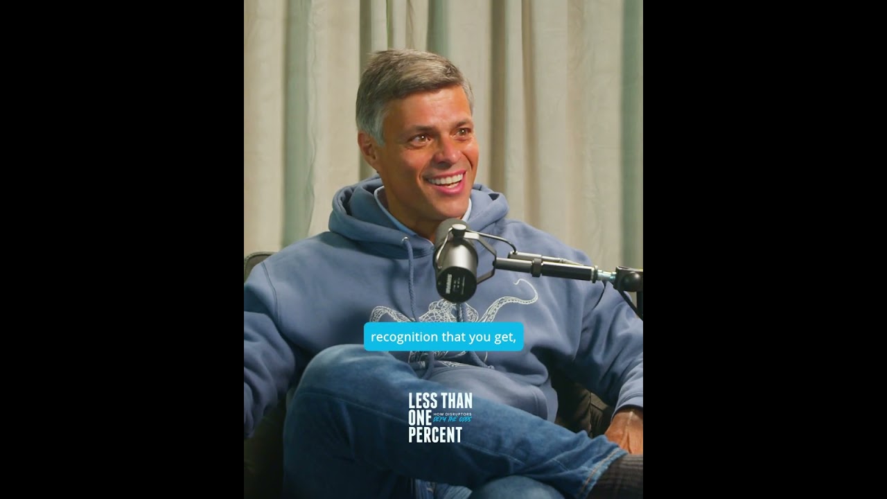 Leopoldo López Thinks There’s Something More Valuable than Recognition